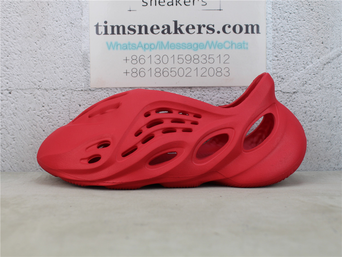 Free Shipping Yeezy Foam Runner Vermillion